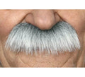 Bigote canoso despuntado de Sargento Militar
