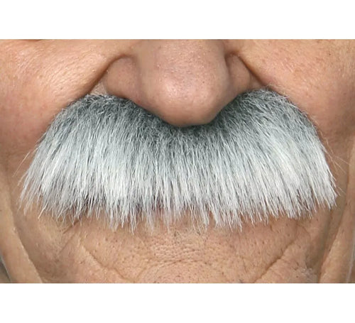 Bigote canoso despuntado de Sargento Militar