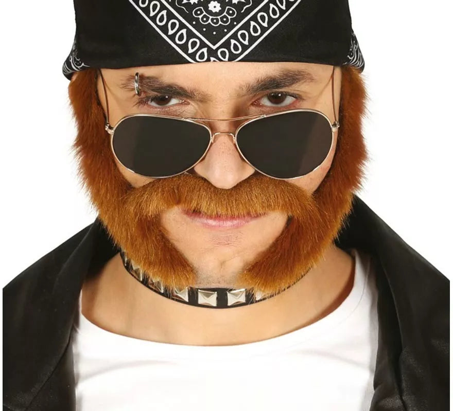 Translation missing: fr.Bigote con Patillas de Rockero