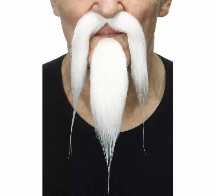 Translation missing: fr.Bigote con Perilla blanco