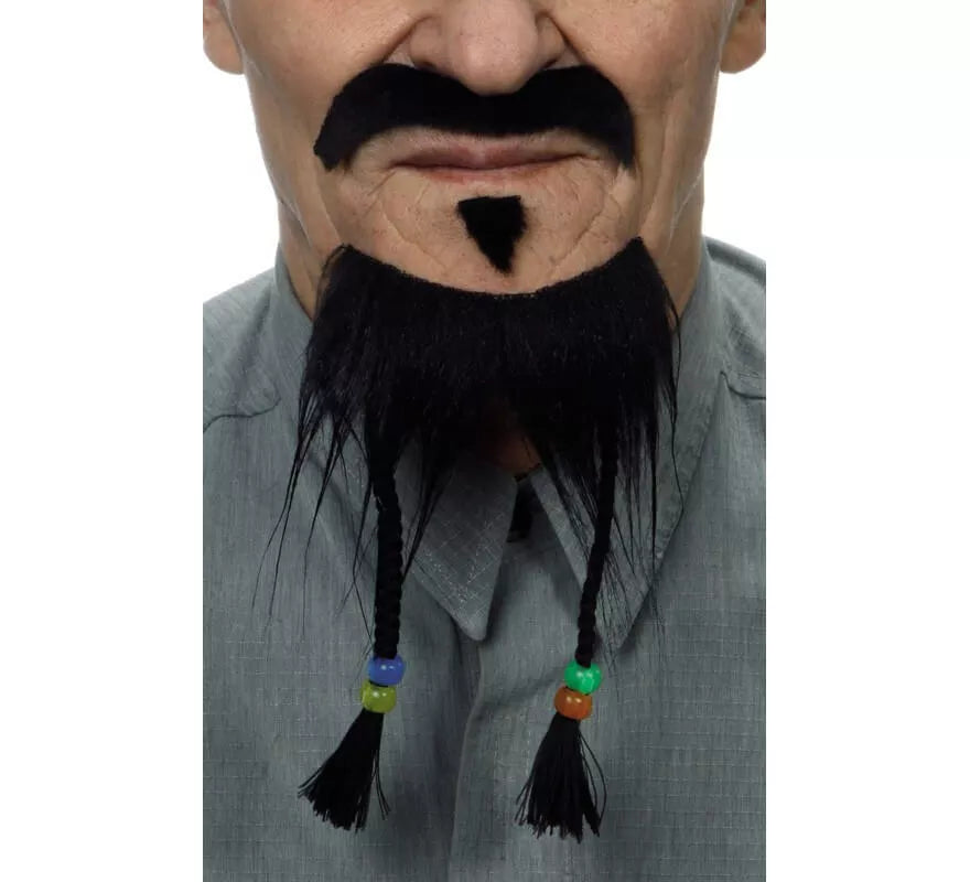 Translation missing: fr.Bigote con Perilla y Barba negro