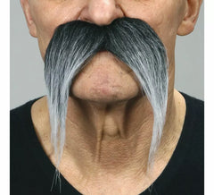 Moustache de Chinois Noire et Grise
