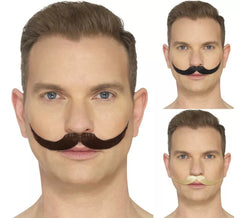 Moustache British plusieurs couleurs