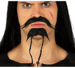 Bouton Moustache et Pirate