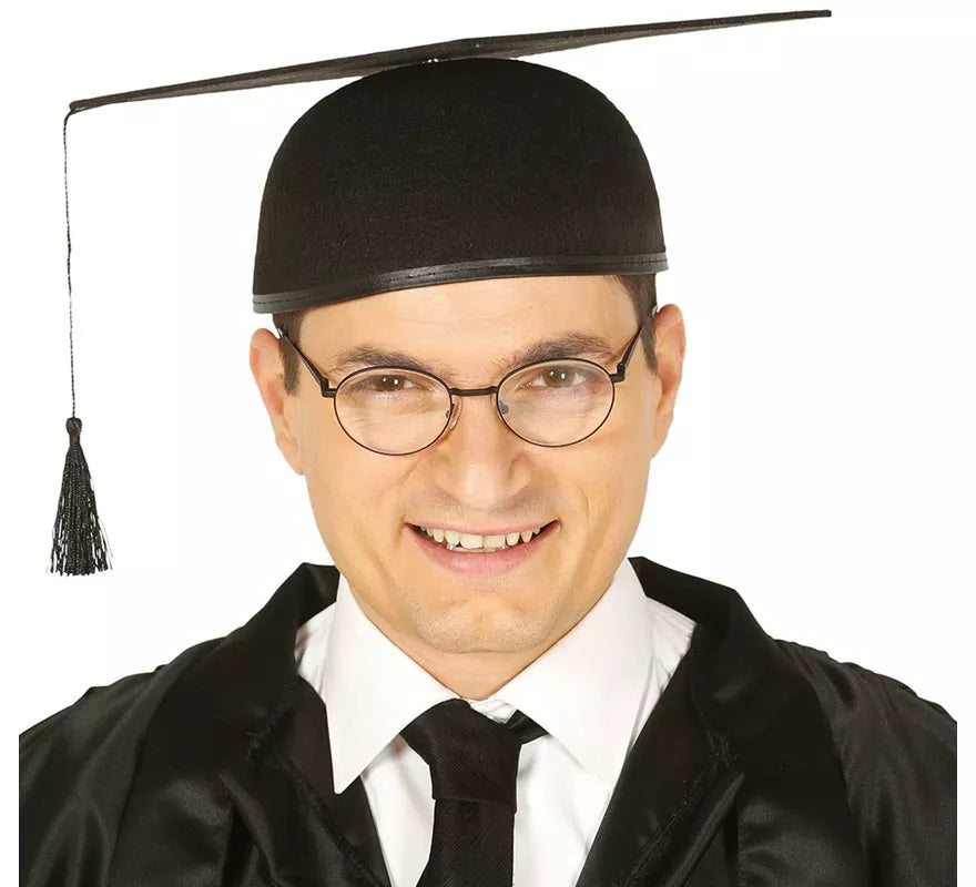Birrete de Estudiante o Graduado de fieltro de 60 cm