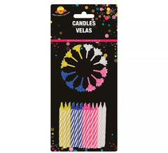Set de 24 Bougie d'Anniversaire