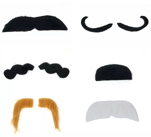 Blíster con 6 Bigotes Surtidos