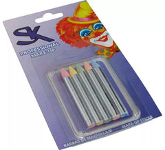 Blister de 5 Barres de tons pastel de 8x75 mm
