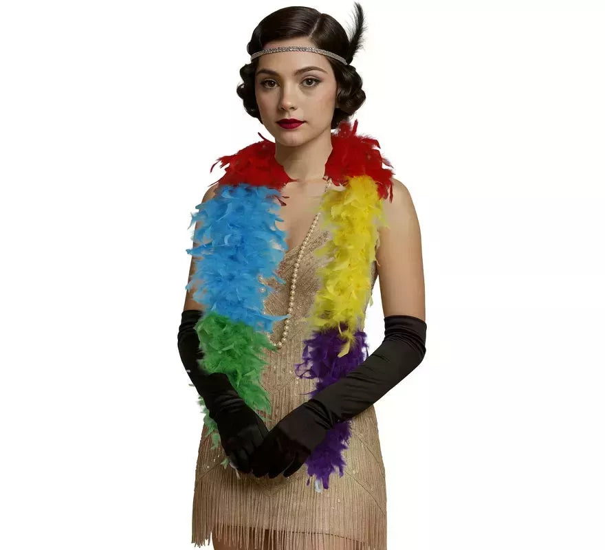 Translation missing: fr.Boa de 80 g de plumas en varios colores