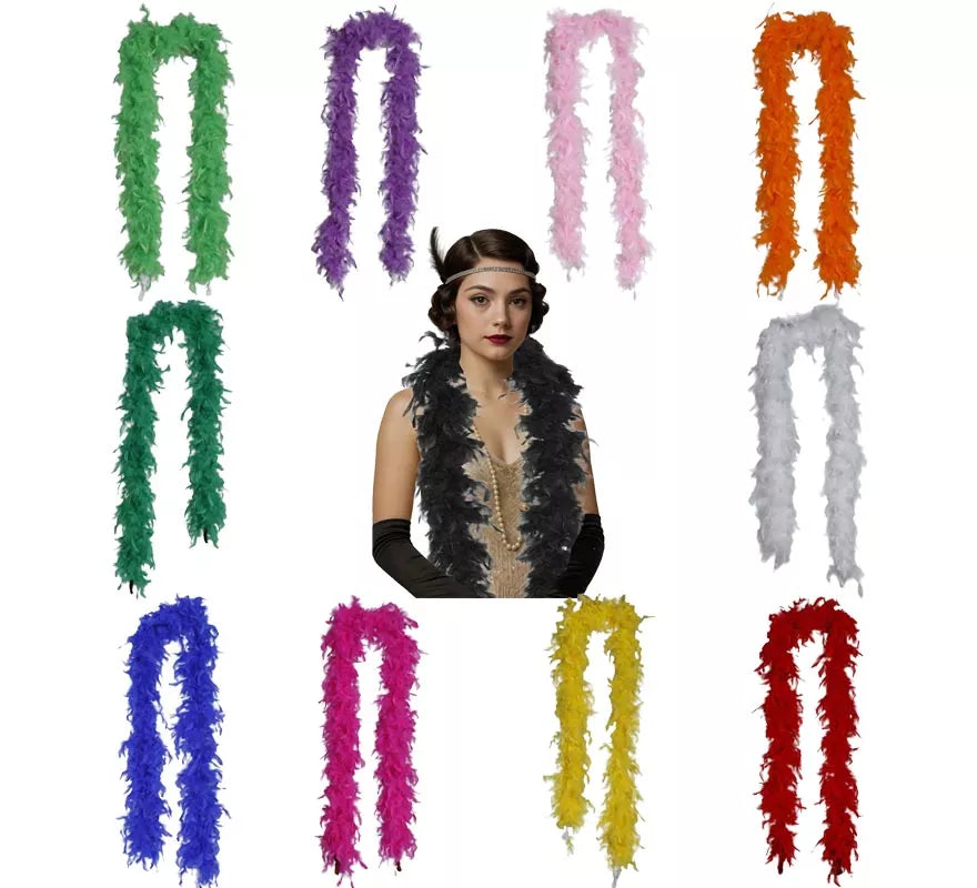 Translation missing: fr.Boa de Plumas de 80 g en varios colores
