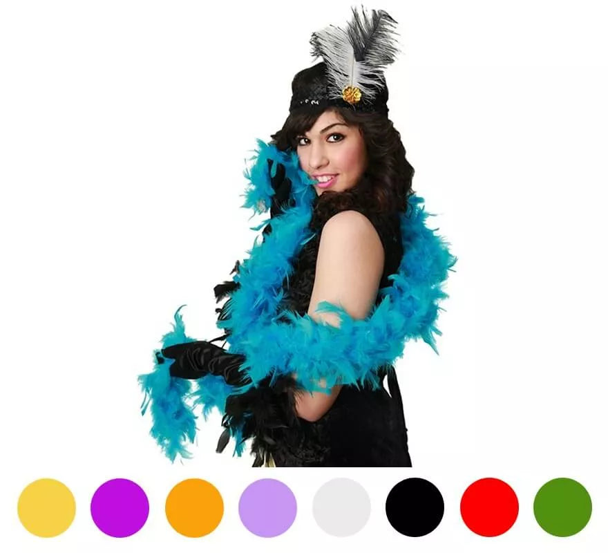 Translation missing: fr.Boa de Plumas en varios colores 66 gr y 200 cm