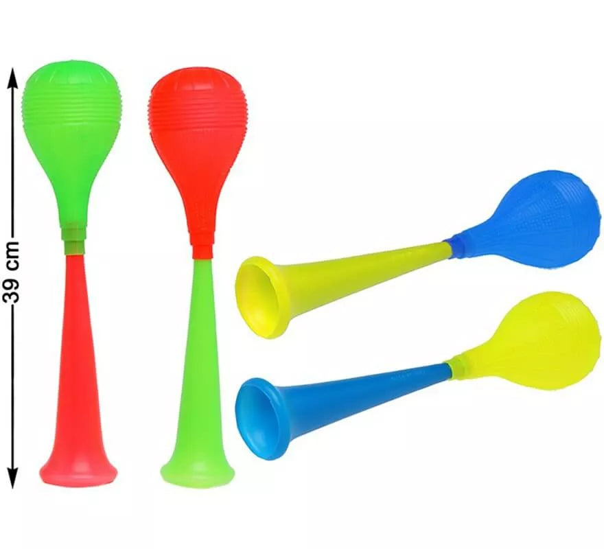 Translation missing: fr.Bocina de Payaso en 4 colores surtidos 39 cm