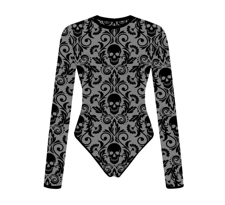 Translation missing: fr.Body Calado Calaveras para mujer