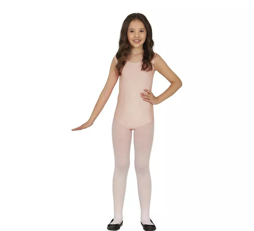 Translation missing: fr.Body o Maillot Beige sin mangas para niños