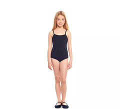 Body ou justaucorps tricoté à bretelles noires pour fille