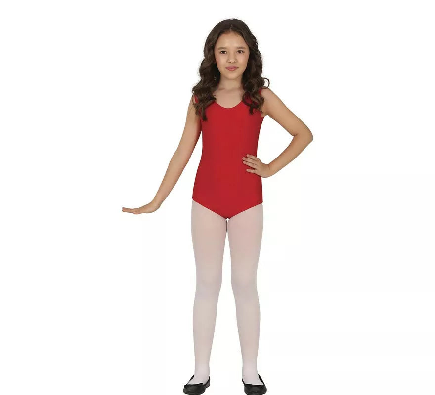 Translation missing: fr.Body o Maillot Rojo sin mangas para niños