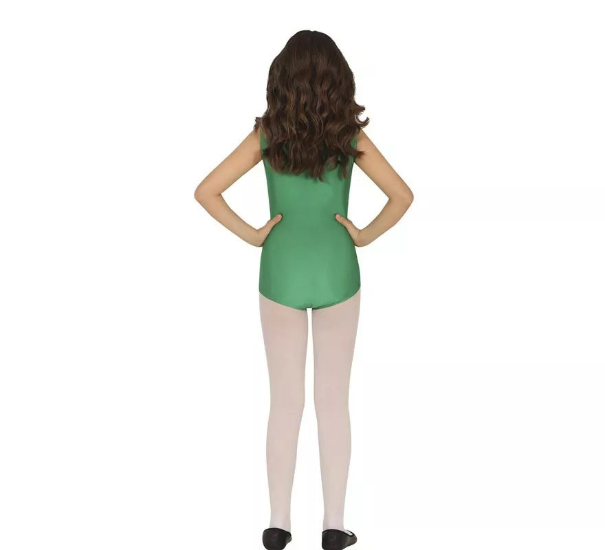 Translation missing: fr.Body o Maillot Verde sin mangas para niños