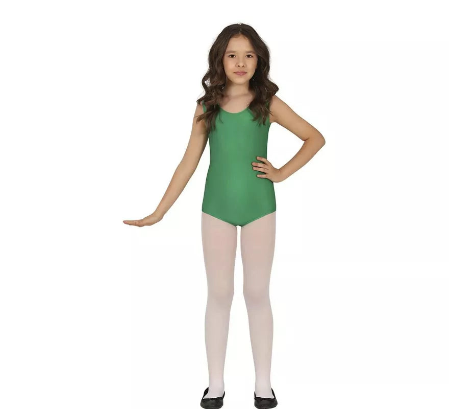 Translation missing: fr.Body o Maillot Verde sin mangas para niños