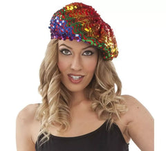 Béret Française Arc-en-Ciel