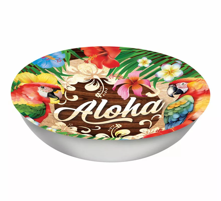 Translation missing: fr.Bol Verano Aloha de plástico de 32 cm