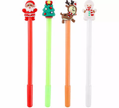 Stylo figurine de Noël, modèles assortis
