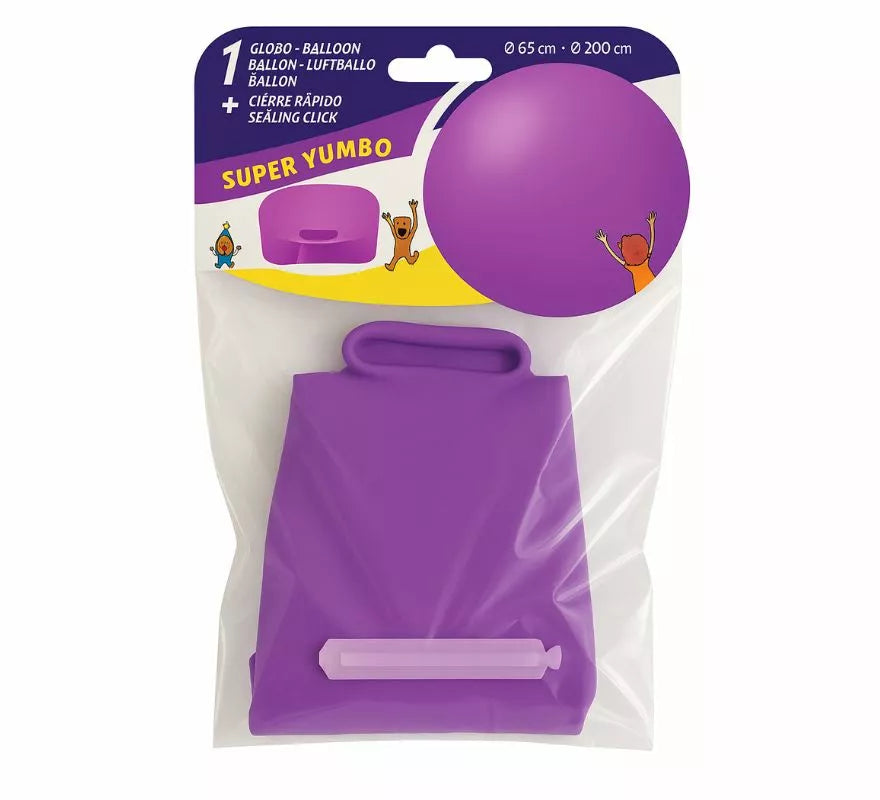 Translation missing: fr.Bolsa 1 Globo 65 cm Ø SUPER YUMBO + CIERRE RÁPIDO