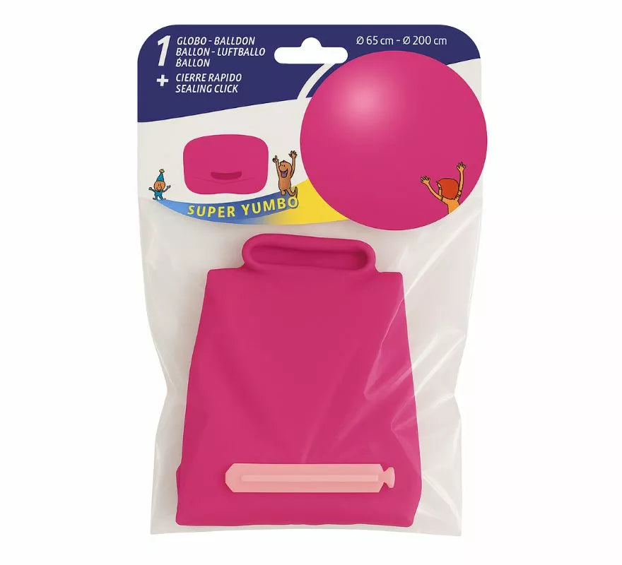 Translation missing: fr.Bolsa 1 Globo 65 cm Ø SUPER YUMBO + CIERRE RÁPIDO