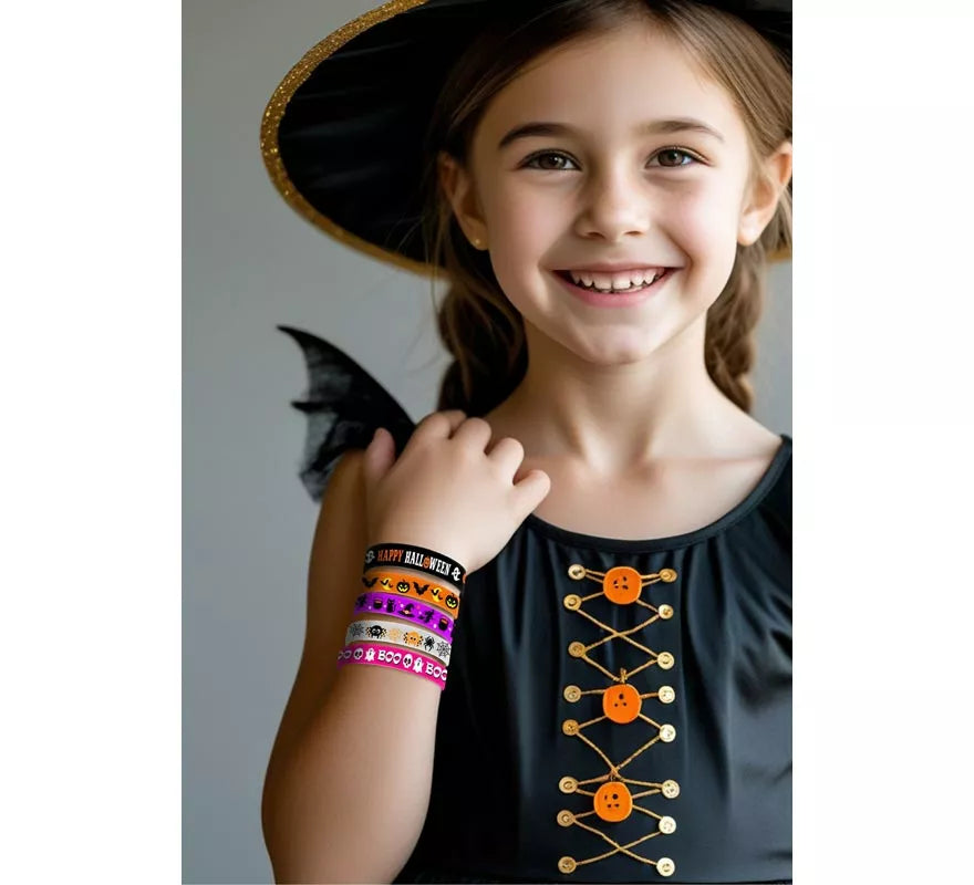 Translation missing: fr.Bolsa 5 Pulseras Silicona para Halloween