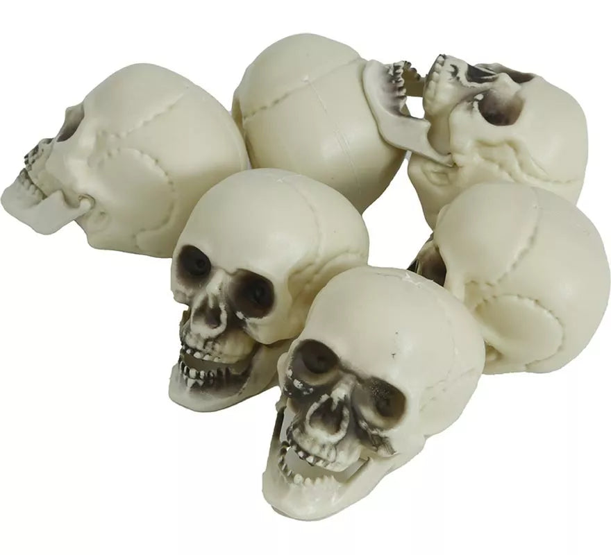 Translation missing: fr.Bolsa 6 Calaveras de 6 cm