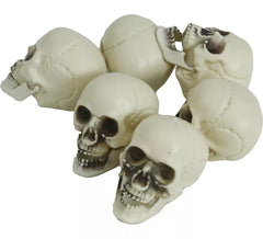 Sachet de 6 Crânes de 6 cm