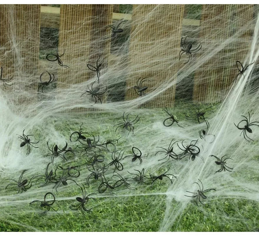 Translation missing: fr.Bolsa con 25 Arañas pequeñas para decorar Halloween
