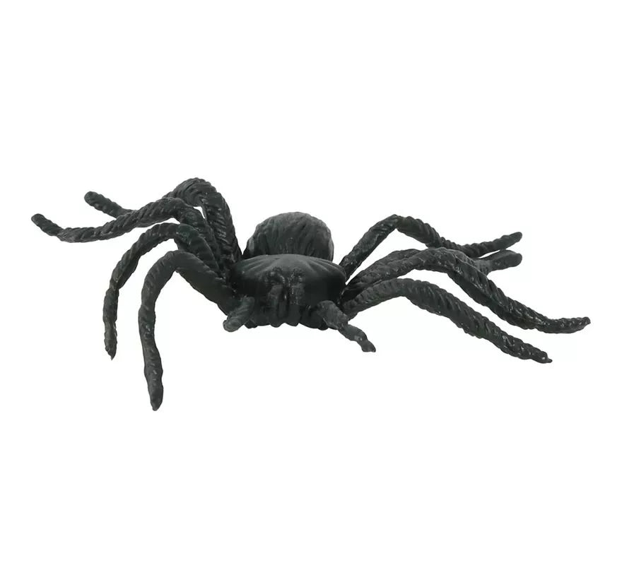 Translation missing: fr.Bolsa con 8 Arañas 6 cm. para decorar en Halloween