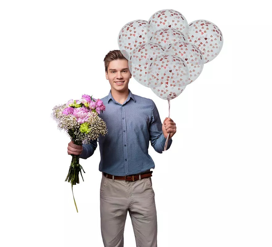 Translation missing: fr.Bolsa de 10 Globos con Corazones