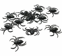 Sachet de 12 araignées de 7 cm