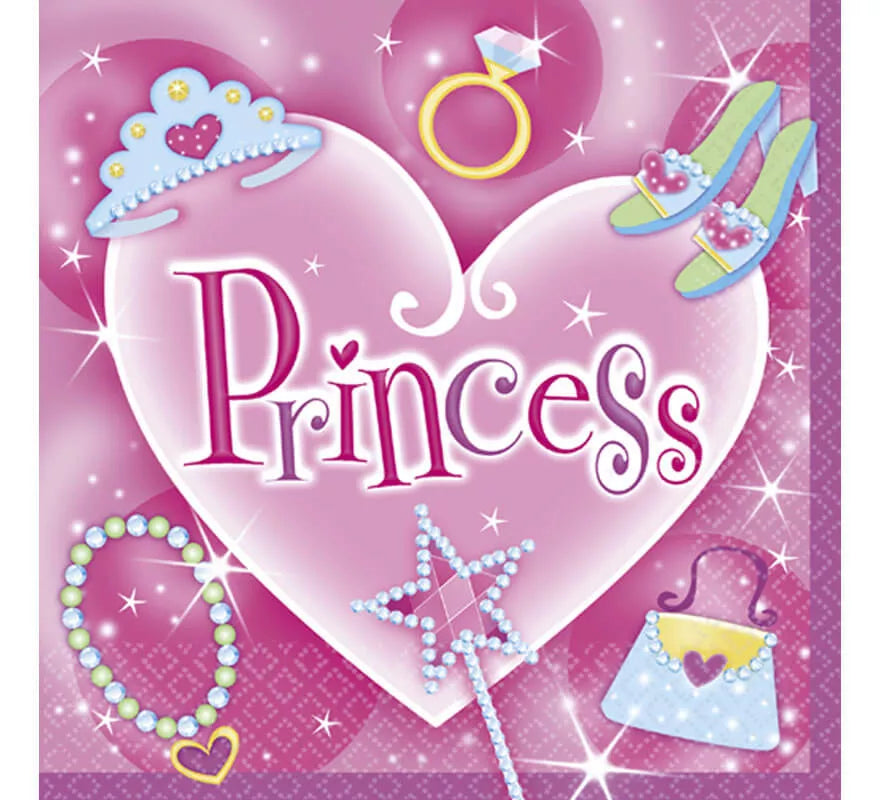 Translation missing: fr.Bolsa de 16 Servilletas de las Princess de 33x33 cm
