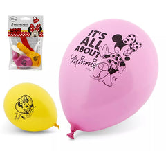 Pack de 5 Ballons Minnie Multicolores de 23 cm