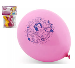 Pack de 5 Ballons Princesse Multicolores de 23 cm