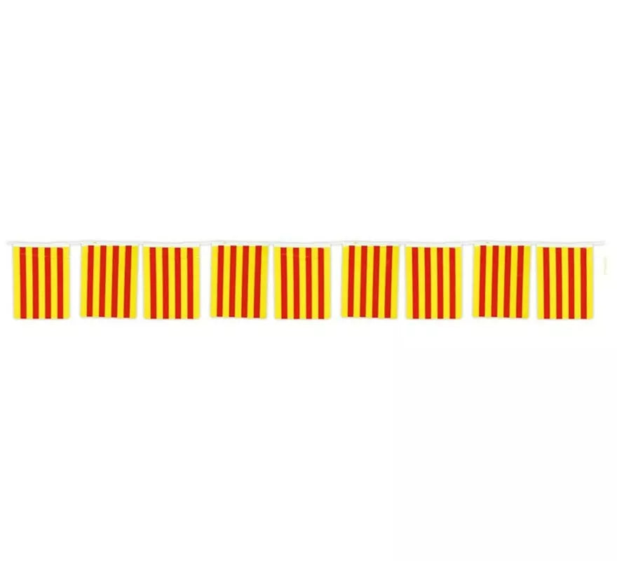 Translation missing: fr.Bolsa de 50 mts. Bandera regional Catalana de Plástico