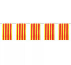 Sac de 50m Drapeau en plastique de Catalogne