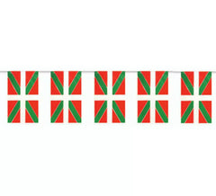 Sac de 50 m. Drapeau de Euskadi en plastique