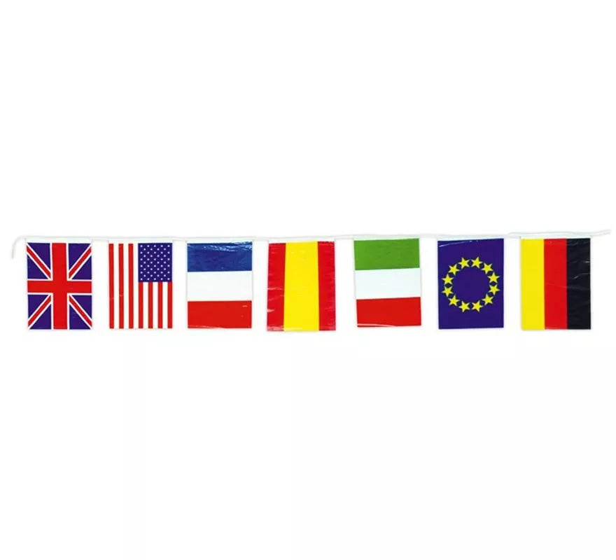 Translation missing: fr.Bolsa de 50m de Bandera Internacional de 20x30cm de plástico