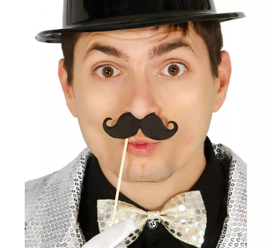 Translation missing: fr.Bolsa de 6 bigotes con palo ideal para photocall