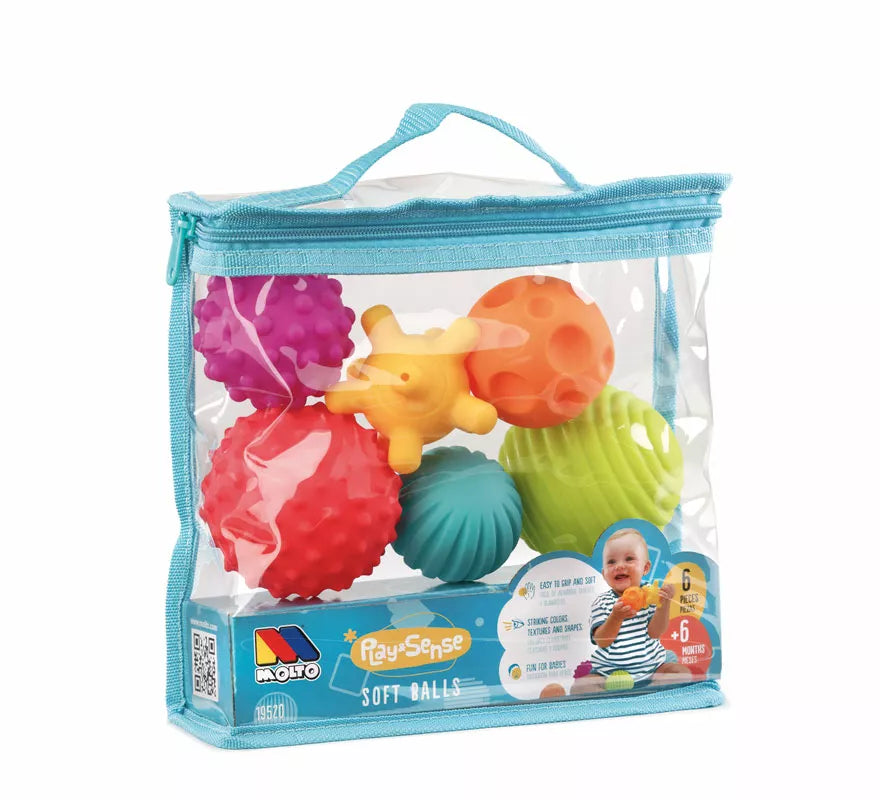 Translation missing: fr.Bolsa de 6 Bolas Sensoriales para bebé