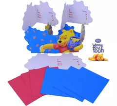 Pack de 6 Invitations de Winnie et ses Amis