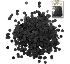 Sachet de confettis noirs de 15 grammes