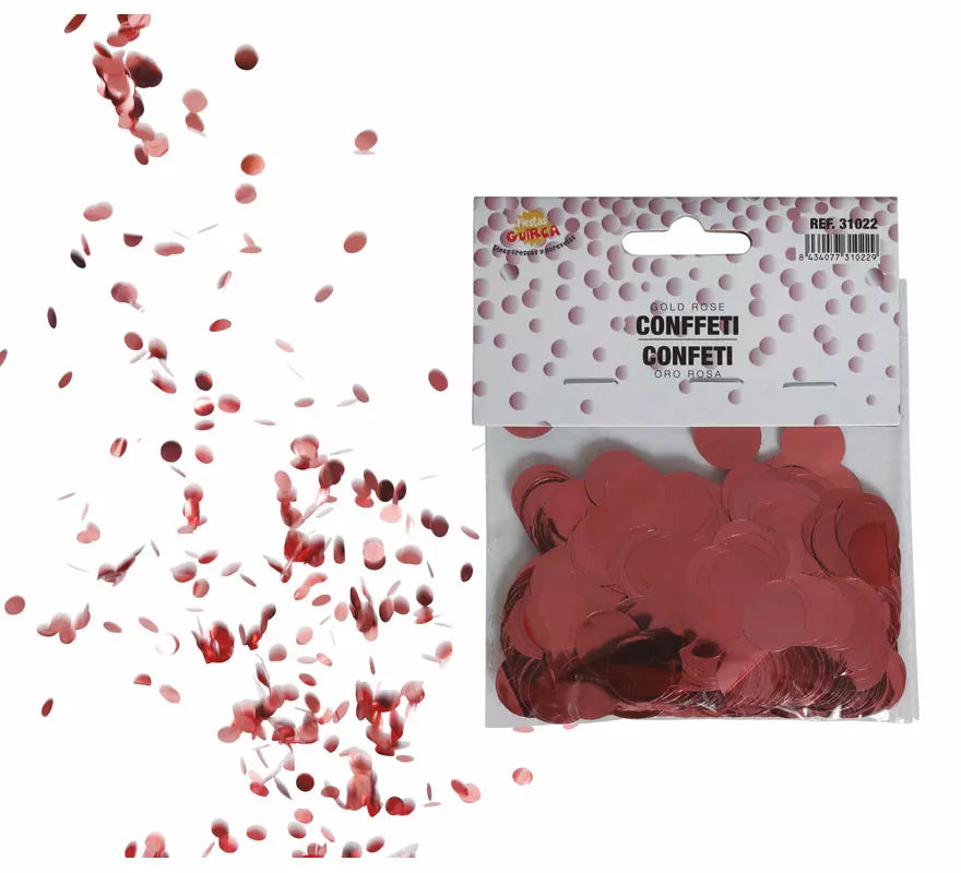 Translation missing: fr.Bolsa de Confetti Oro y Rosa 15 gr de 1.5 cm