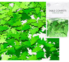Sachet de 14 g Confettis de Table Sapin de Noël Vert