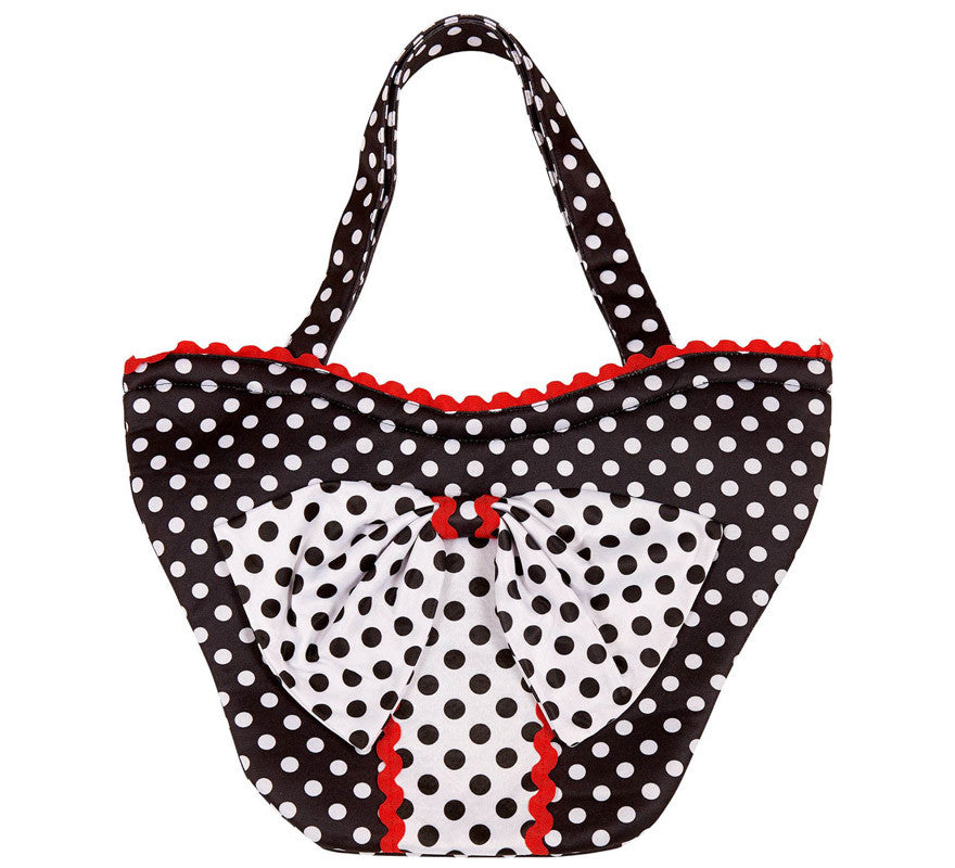 Translation missing: fr.Bolsa de Moda Años 50 con lunares