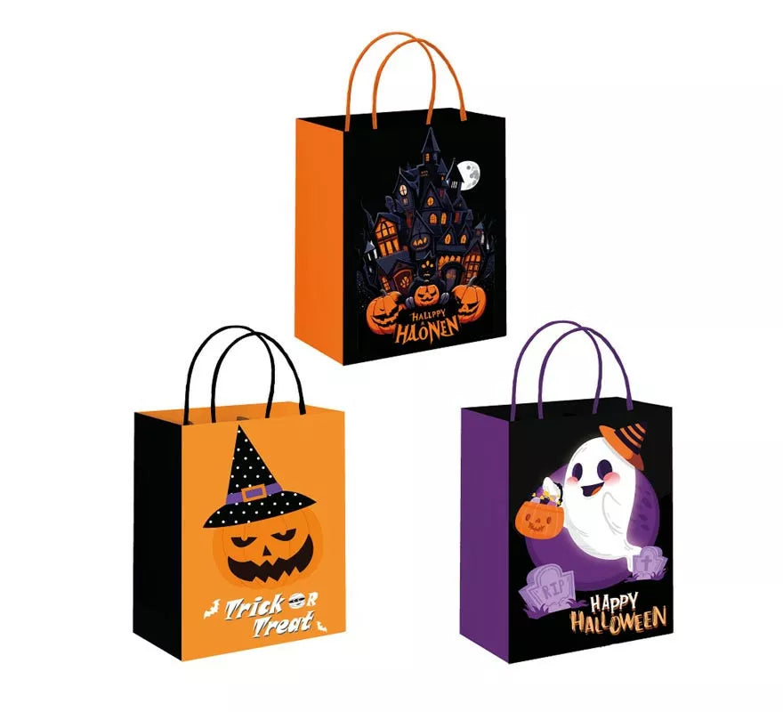 Translation missing: fr.Bolsa de Regalo Halloween en modelo surtidos de 32x42x11,5 cm