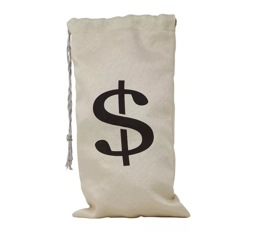 Translation missing: fr.Bolsa de tela para el dinero para Vaquero, Ladrón Bancos 42X22 cm